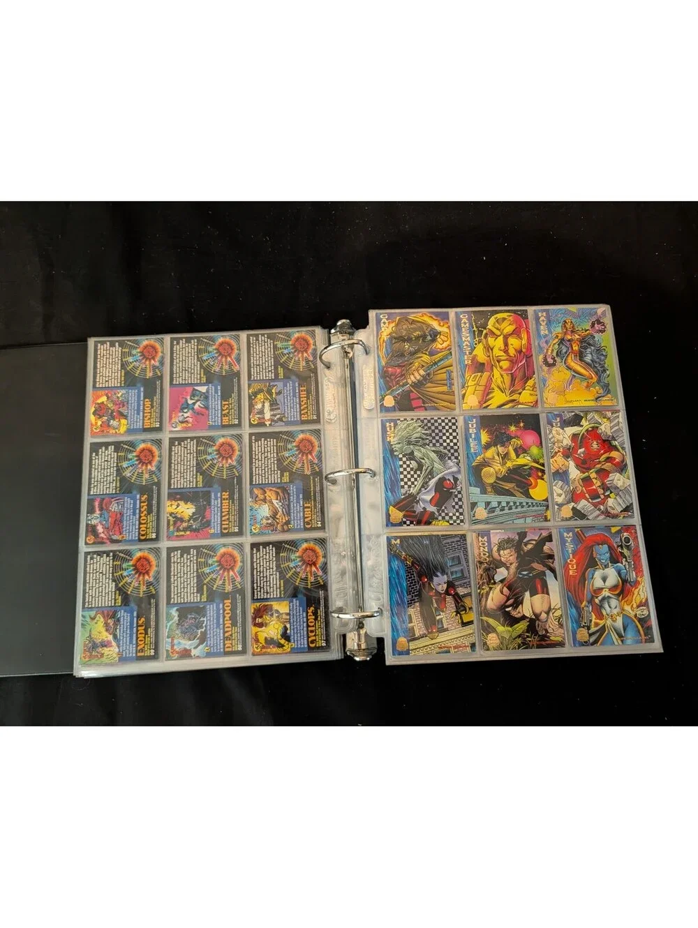 Marvel 1992 Fleer Ultra Trading Card Collection in Binder - Full Series
